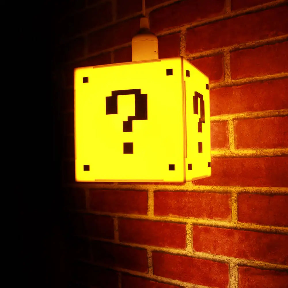 Question Block Hanging Lamp