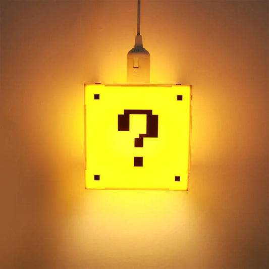 Question Block Hanging Lamp