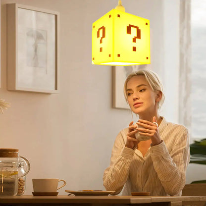 Question Block Hanging Lamp