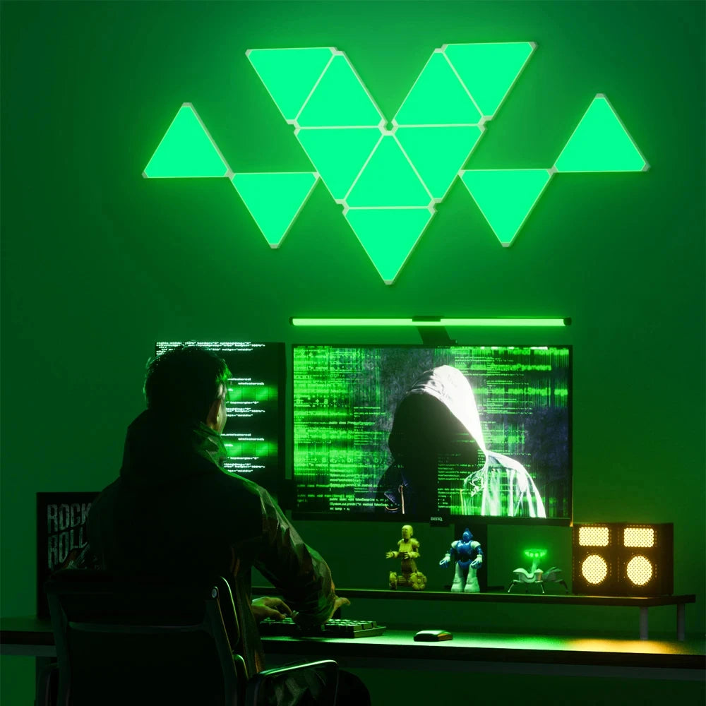 RGB Triangular Wall Lamp