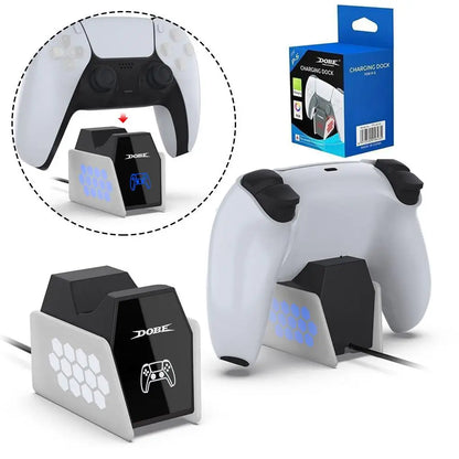 PS5 Dual Controller Charging Dock