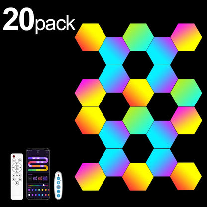 RGB Smart Hex Wall Lamp