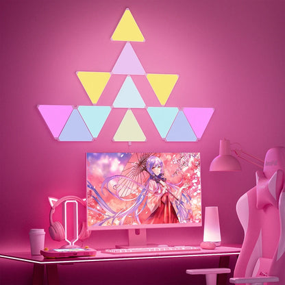RGB Triangular Wall Lamp