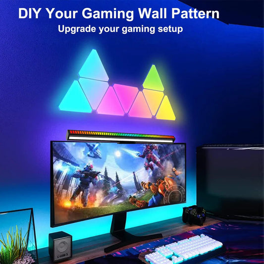 RGB Triangular Wall Lamp