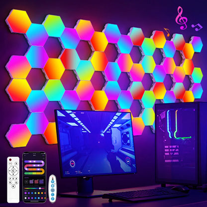 RGB Smart Hex Wall Lamp